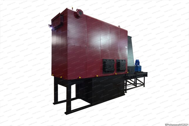 Котел на опилках 800 кВт твердотопливный
