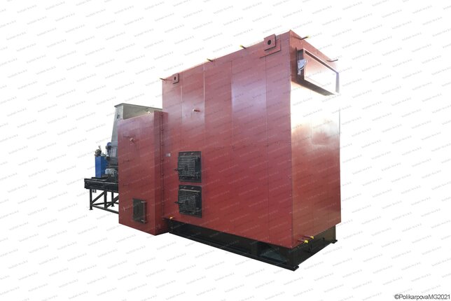 Котел 2.0 МВт на щепе и опилках автоматический