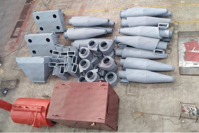 Производство промышленных циклонов ЦН 15 500 1УП