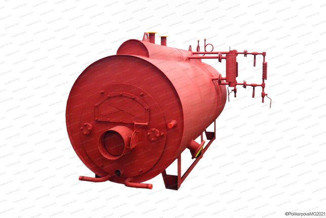 Газовый жаротрубный котел 300 кг пара в час 115 С