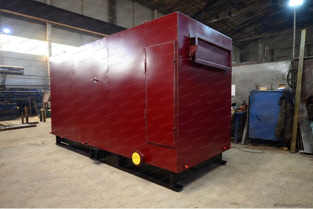 Котел на отходах лесопиления твердотопливный 900 кВт